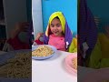Hair Keeps Falling in Food? Try This Sweater Hack! 😳👕 #shorts #kids