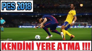Pes 2018 Kendi̇ni̇ Yere Atma Pes 2018 Defans Yapma Takti̇kleri̇