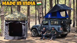 Best affordable Rooftop camping setup for your Car in India