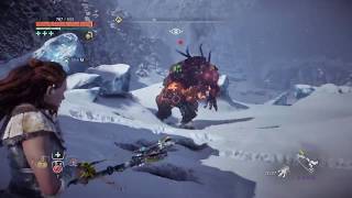 Horizon Zero Dawn - Frozen Wilds: Fast Fireclaw Kill Ultra Hard Mode