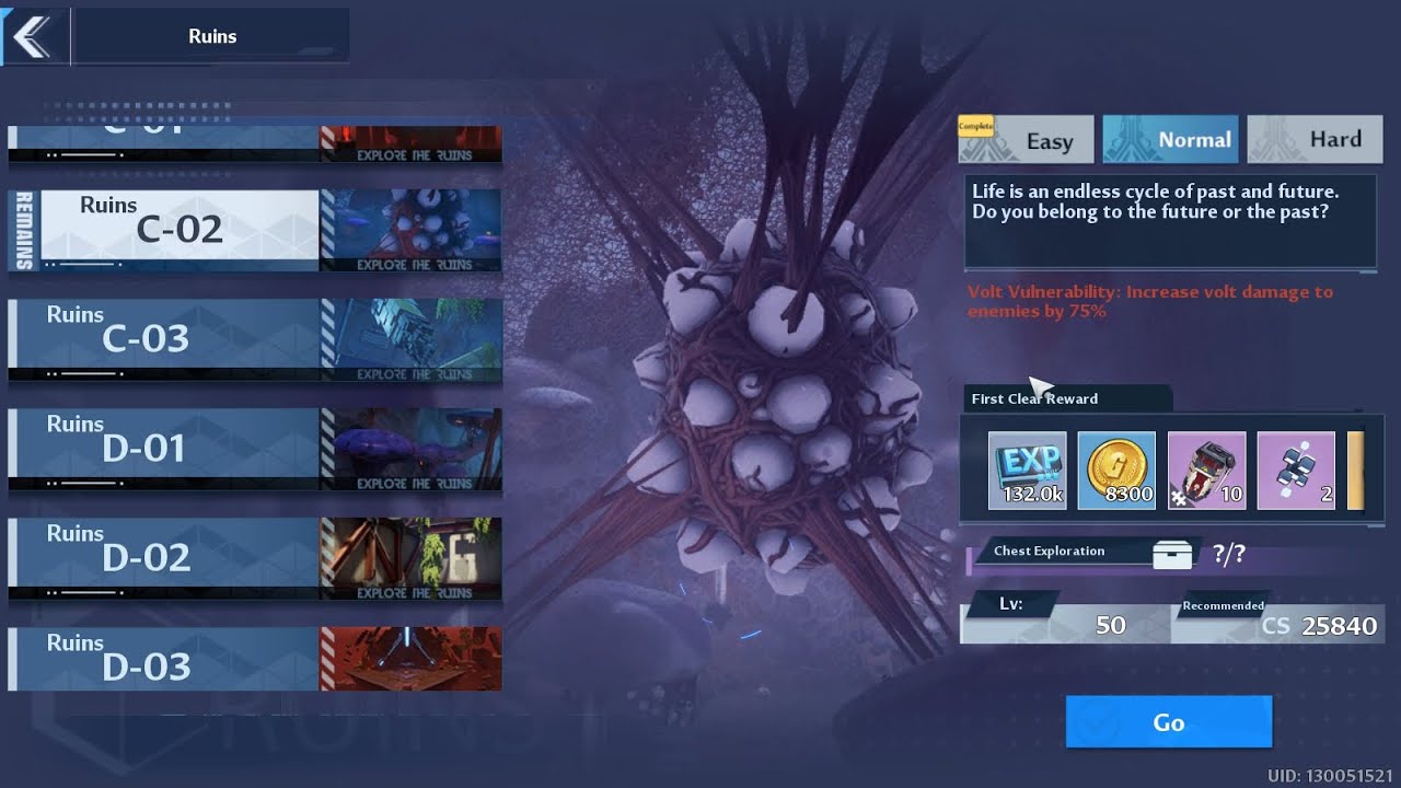 Tower of Fantasy Ruins C-02 Normal All Chests 4/4