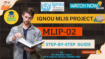“IGNOU MLIS Project MLIP-002 | Title, Synopsis & Project Writing Tips (WhatsApp Help: 7042915615)