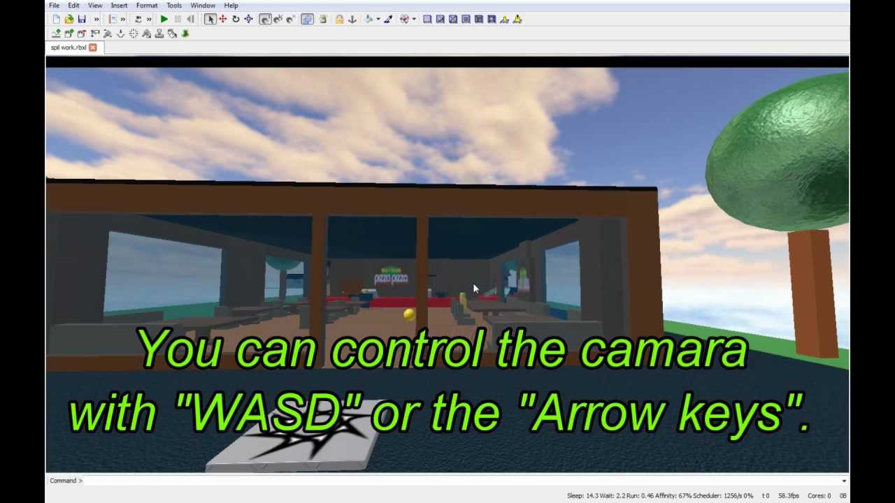 Learn How To Use Roblox Studio Part 1 How To Control The Camera Youtube - roblox camera controls