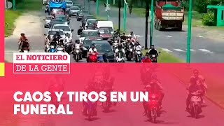 CAOS Y TIROS EN UN FUNERAL: HABLA LA FAMILIA DEL FALLECIDO - El Noticiero de la Gente