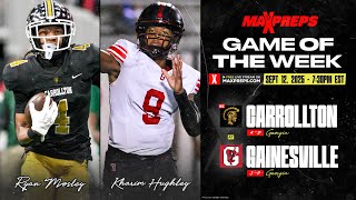 No. 25 Carrollton (GA) at Gainesville (GA) | MaxPreps Game of the Week