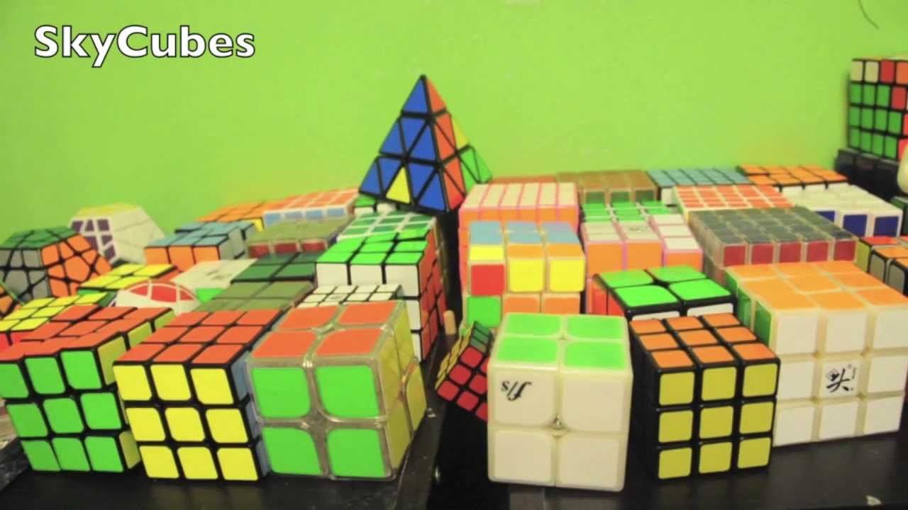 My Cube Collection - YouTube