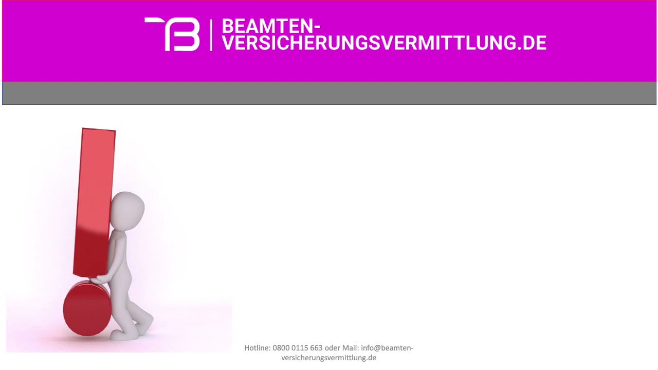 New Beamte |pauschale Beihilfe Hamburg | Versicherungstips für Beamte