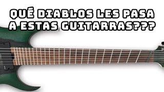 Por qué estas guitarras tienen los trastes TORCIDOS? 🤨