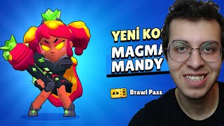 MAGMA MANDY KOSTÜMÜNÜ ALDIM !! BRAWL STARS