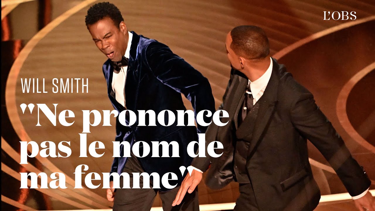 Will Smith gifle Chris Rock en pleine crmonie des Oscars 2022