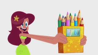 ZIG e SHARKO 🖍 Desenhe-me algo 🖍 Português Brasil | Cartoon for Kids