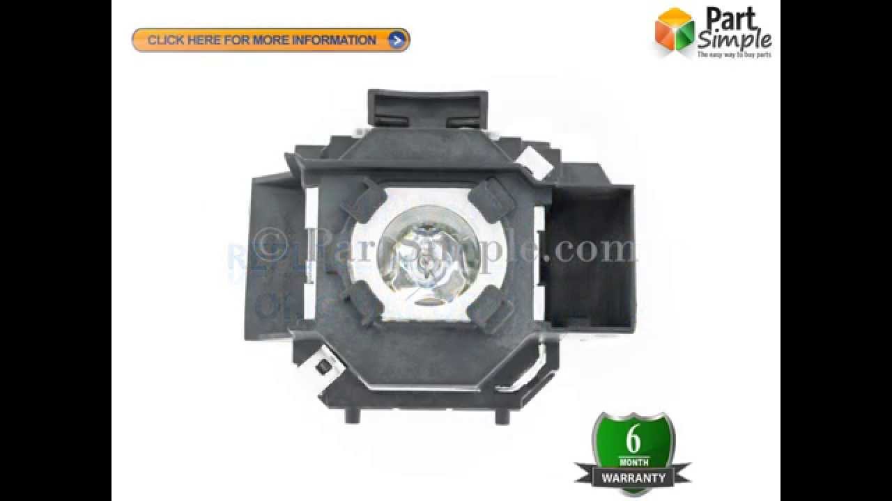 ELPLP34 OEM Replacement Lamp with Original Osram Bulb