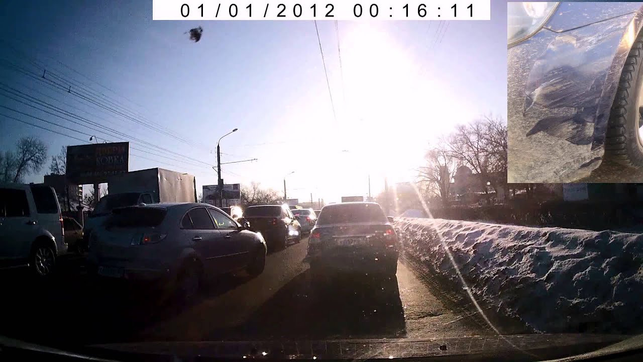 ДТП МАЗДА ДЕМИО И ХАЙМА 3 г.Оренбург 23.01.2015 - YouTube