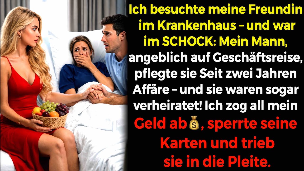 Was Für Ein Schock Im Krankenhaus🏥 Mein Mann Pflegte Sie😱 Ich Zog Mein Geld Ab💰 Und Blockierte...
