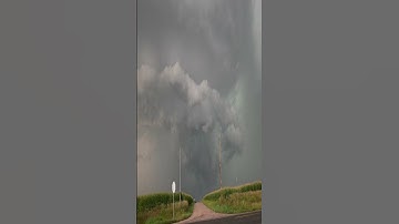 Storm Chasing: We have Rotation!!!! (Alma Nebraska) #stormchasing #severeweather #tornadoalley
