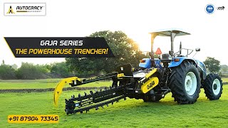 Trenchers in India | Gaja series, heavy duty trencher