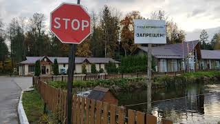 18-10-2025 База отдыха "Бор"/ отелика Снежка/ Озеро с лебедями