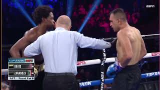 BRUTAL BODY SHOT! - KEYSHAWN DAVIS DESTROYS JOSE ZARAGOZA | A-Z OF BOXING KNOCKOUTS