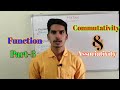 Commutativity and associativity ||class-12||Hindi &amp; English medium ||Function part-3