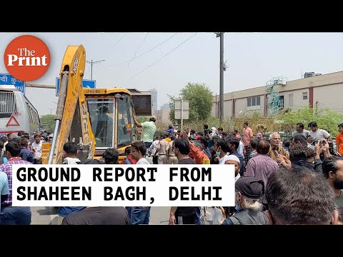 Bulldozers in Shaheen Bagh, but no demolition: How residents averted 'law & order situation'