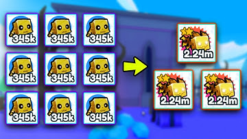 *NEW* BEST FUSING COMBO! FASTEST WAY TO GET GOLDEN AGONY! Pet Simulator X Roblox | FUSING METHOD