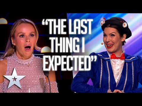 Mary P delivers a SUPERCALIFRAGILISTICEXPIALlDOCIOUS audition! | Britain's Got Talent