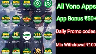All Yono Apps | All Rummy App download | New Rummy Earning App Today  screenshot 2