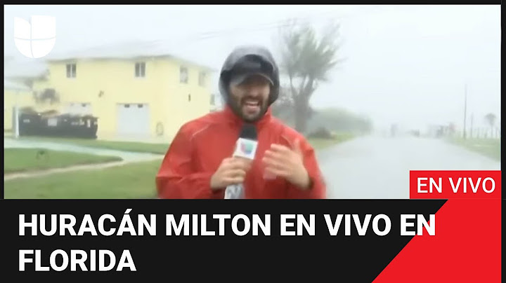 Huracán Milton EN VIVO: máxima tensión en la costa oeste de Florida