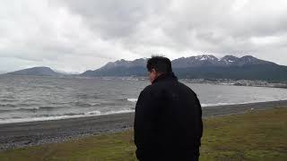 Playa larga Ushuaia - Tierra del Fuego Argentina