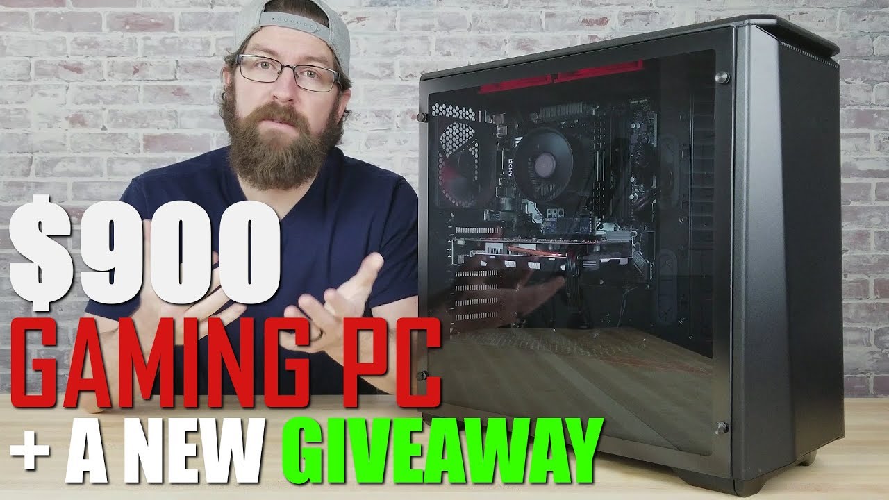 900 Gaming PC & A New Giveaway! YouTube