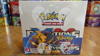 Evolutions Pokemon Booster Box Opening Pt. 1