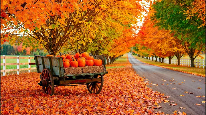 Beautiful Relaxing Music 🍁 Soothing Autumn Music For Stress Relief, Deep Relaxtion, Calm Nervous