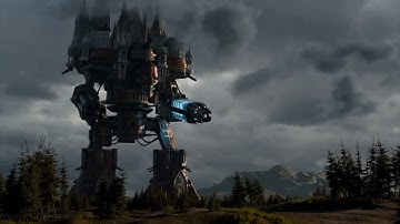 Imperator Class Titan - 40k Animation [WIP]