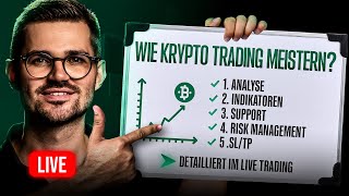 Bitcoin Trading meistern + Analyse und Livetrading!