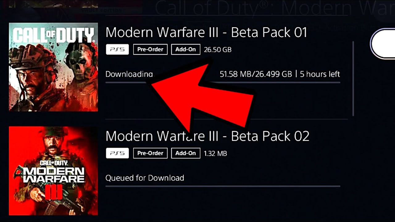 How to download and install Modern Warfare 3 (MW3) Open Beta on PS5 and PS4