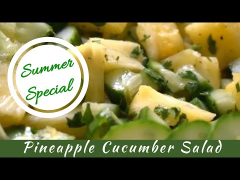 Pineapple Cucumber Salad