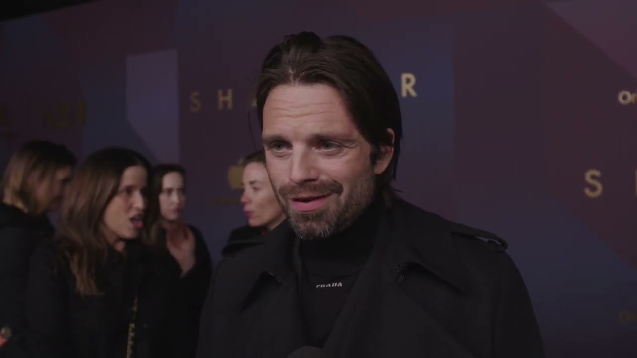 Sharper: Sebastian Stan World Premiere soundbite | ScreenSlam