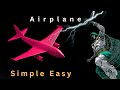 easy airplane to make ultimate plane/8 step me airplane kaise banaye/paper plane kaise banate hain
