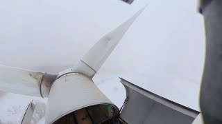 POV short Inspection of an old AN 1300 Windturbine