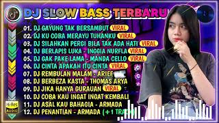 DJ SLOW FULL BASS TERBARU 2024🎵DJ KU SUDAH MENCOBA TUK BERIKAN BUNGA X DJ MERAYU TUHANKU FULL ALBUM