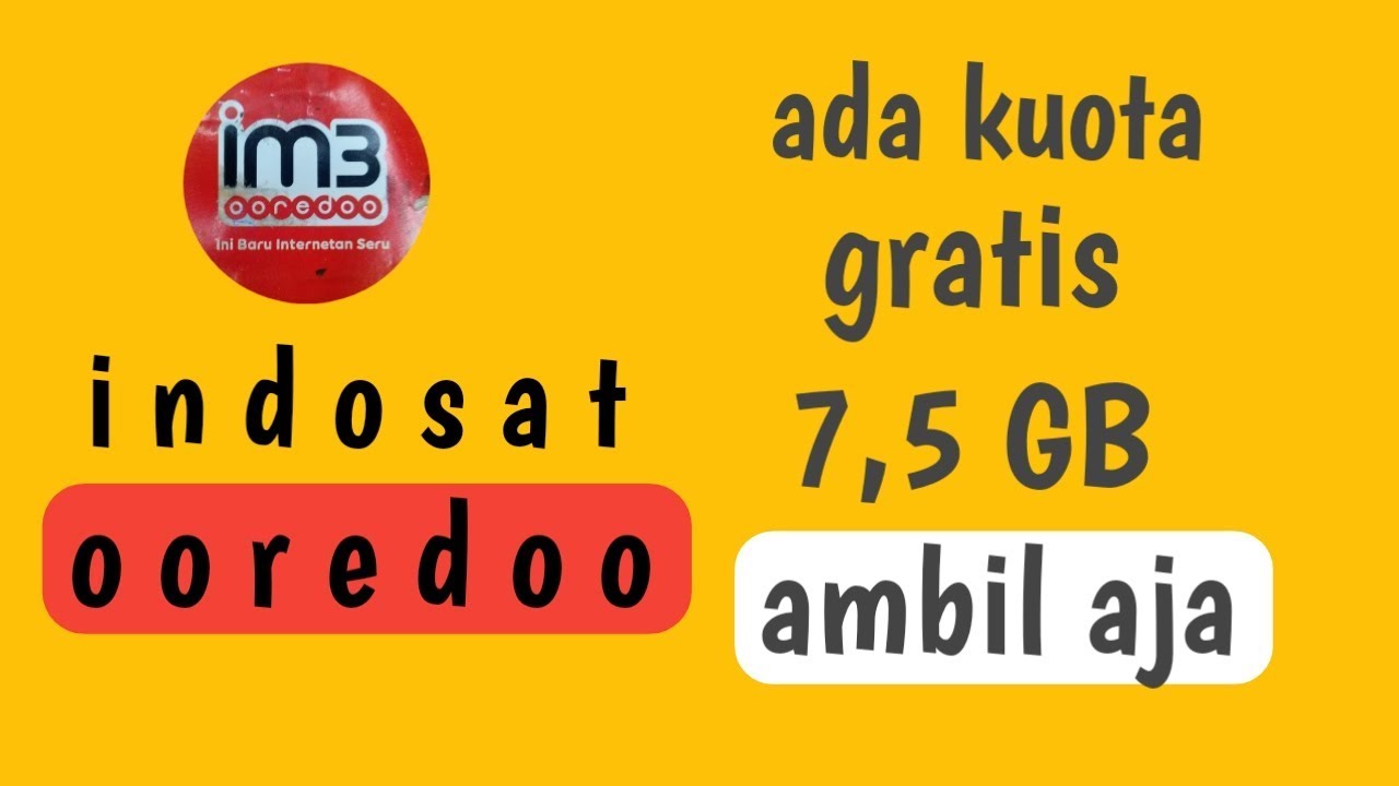 Cara Mendapatkan Kuota Gratis 1Gb Indosat / CARA ...