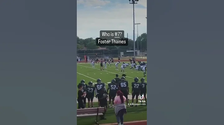 Foster Thames Berkner Ram Freshman 1st TD of Seaso...