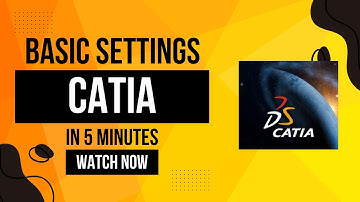 Basic common settings to do before learning CATIA!! (Backup settings, licensing, performance)