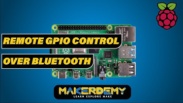 Remote GPIO control over Bluetooth | Raspberry Pi 4