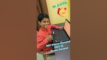 SOF NSO 2024-25 Level-I Result Declared #nationalscienceolympiad #scienceolympiadfoundation #nso