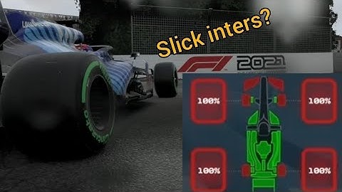 F1 2021 - Can inters wear down into being slick?