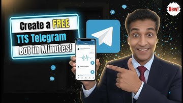 Create a FREE Text-to-Speech Telegram Bot in Minutes! 🚀