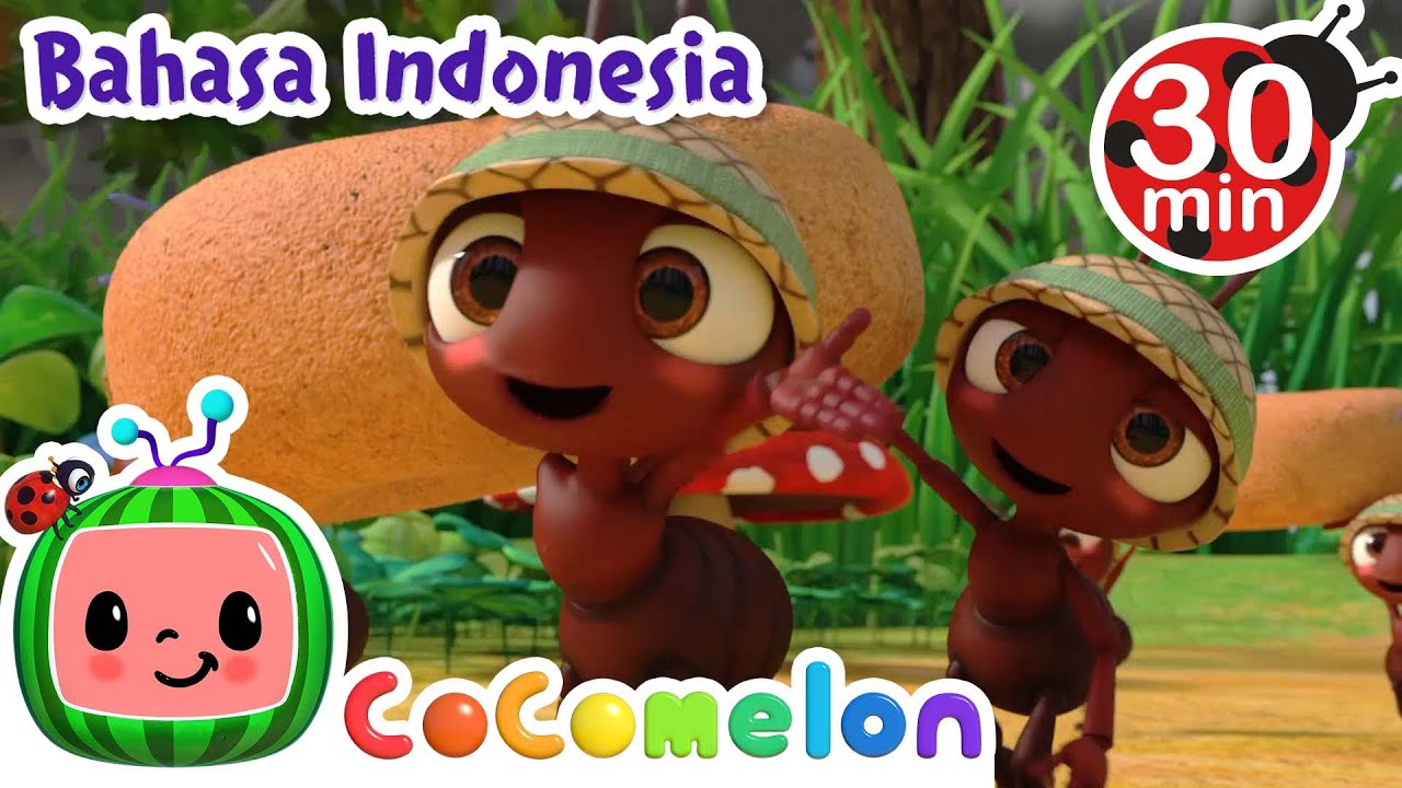 Semut Kecil Pergi Berbaris | CoComelon Indonesia | Lagu Anak | Nursery Rhymes indonesia