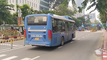 Các xe tuyến 53, 93 đi qua Trạm trung chuyển trên đường Hàm Nghi