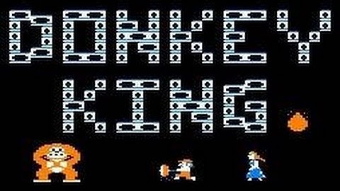 Donkey Kong Clone 3-for-all - TRS-80 Color Computer Showcase